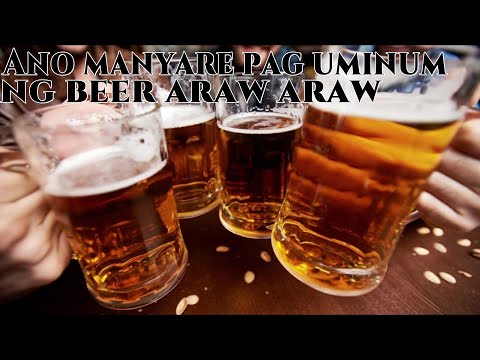 Video: Paano Uminom Ng Maayos Ng Beer