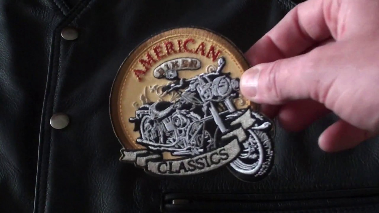 American Biker Classics Iron on Biker Patch