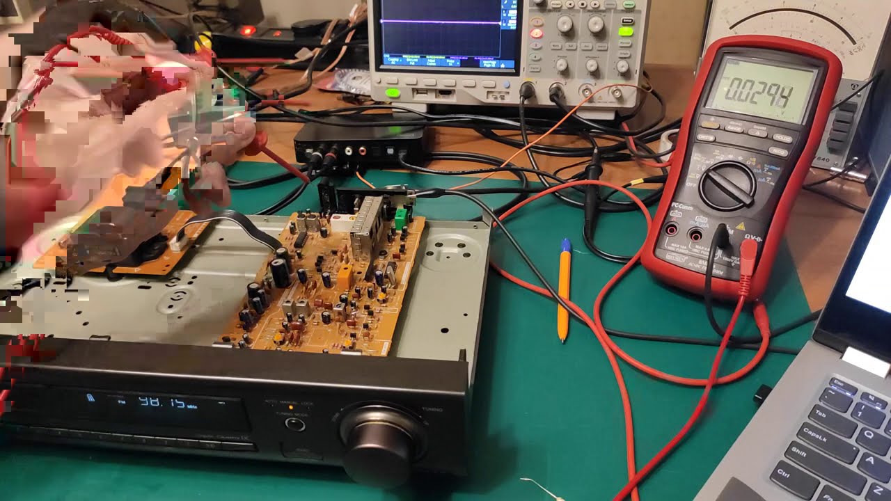 (376#) Tuner Technics ST-GT650 naprawa (nie) udana.