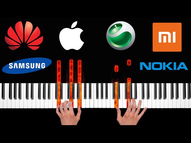 Top 7 Phone Ringtones (Nokia, Iphone, Sony, Huawei, Samsung, Xiaomi...) - Piano Tutorial class=