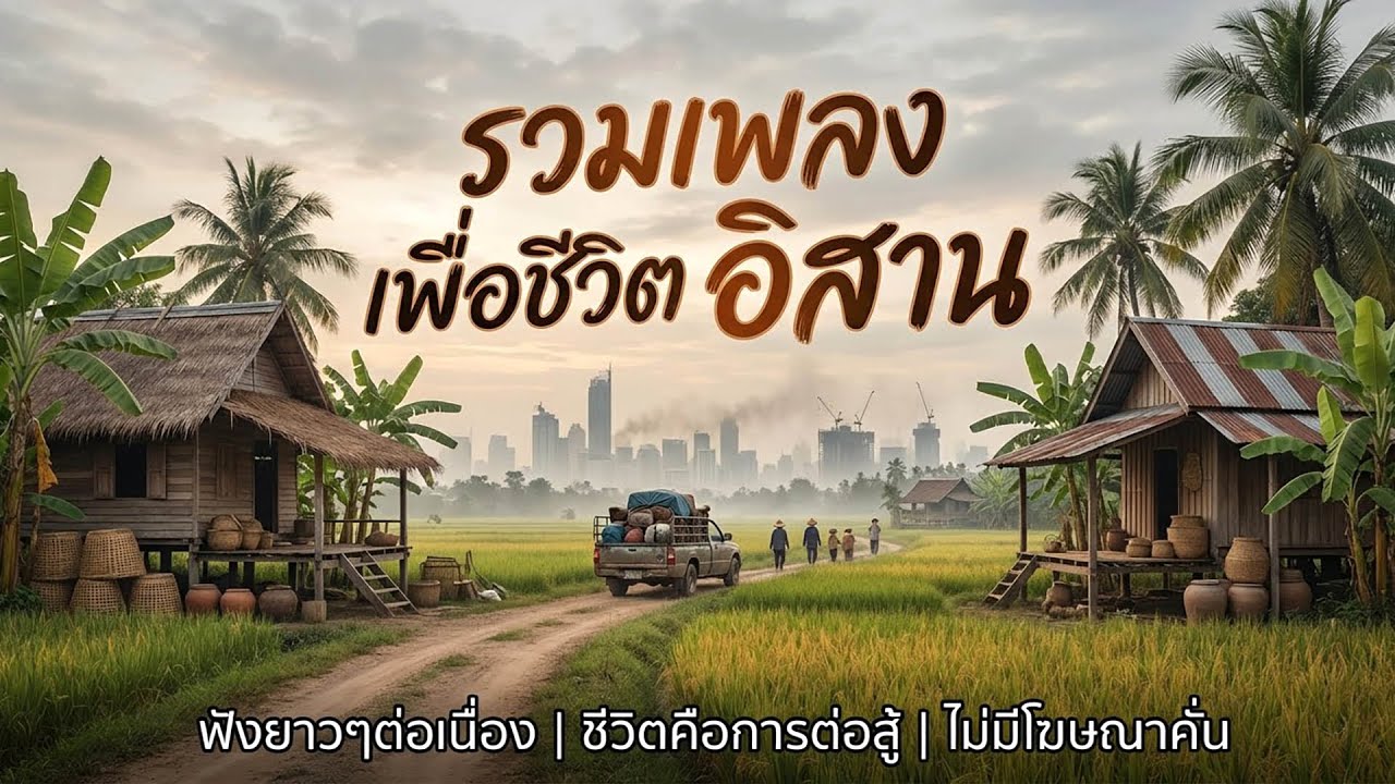 รวม 10 เพลง เพื่อชีวิตอีสานเพราะๆ ใหม่ล่าสุดกำลังมาแรง【LONGPLAY】ไม่มีโฆษณาคั่นบ่อย ชุดที่ 9