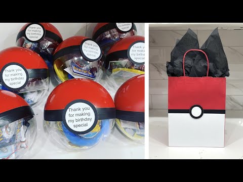 DIY Pokemon Party decorations - kids party decorations - Sugarella Sweets  Party 