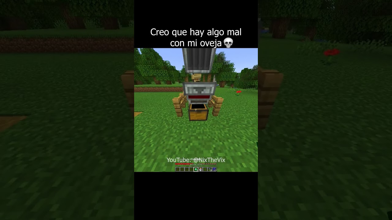 Creo que hay algo mal con mi oveja #minecraft #createmod #minecraftmemes