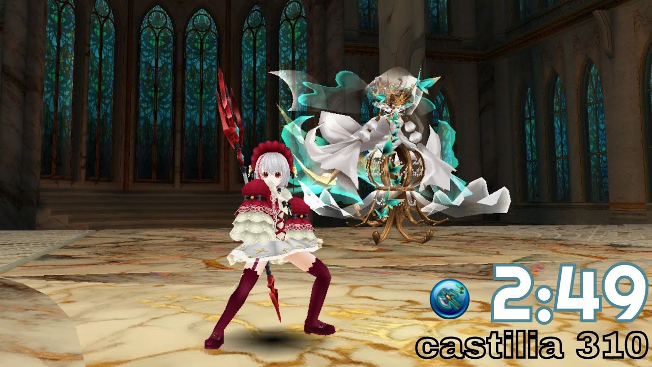 Toram online TH | Solo halberd vs Castilia (