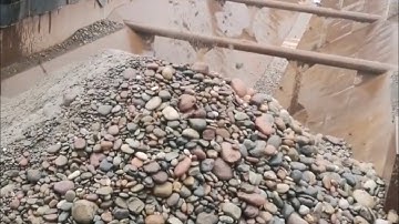 Unload 3500 tons of cobblestone!  The cobblestone flow is great to help you relax