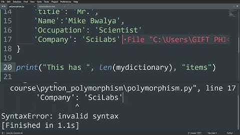 Function Polymorphism || Part 1 #functionpolymorphism #pythontutorial 