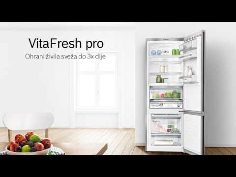 Bosch hladilniki VitaFresh pro ohrani svežino do 3x dlje