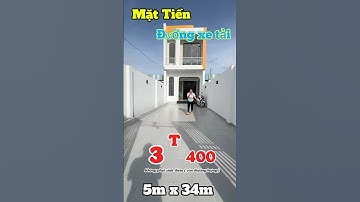 Mặt Tiền đường xe tải shr đã hoàn công gần bình chánh 5m x 34m có trả là chốt  #nhabinhchanhgiare