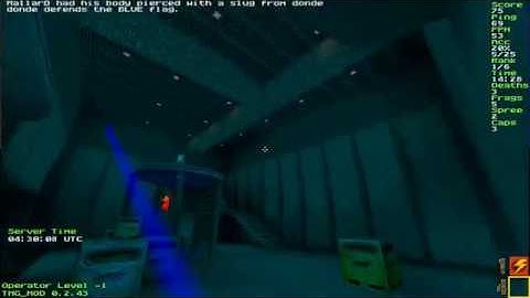 Game of Quake 2 CTF Railwarz on Central Conflict by MaDnuTT uksga1ver1.bsp Q2CTF map