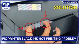 Epson L3210 – Black Ink Not Printing? Here’s How to Fix It