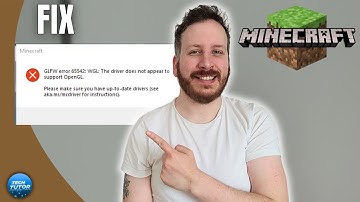 How To Fix GLFW Error 65542 Minecraft