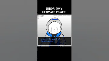 ERROR 404 SANS Ultimate Power Undertale Animation 