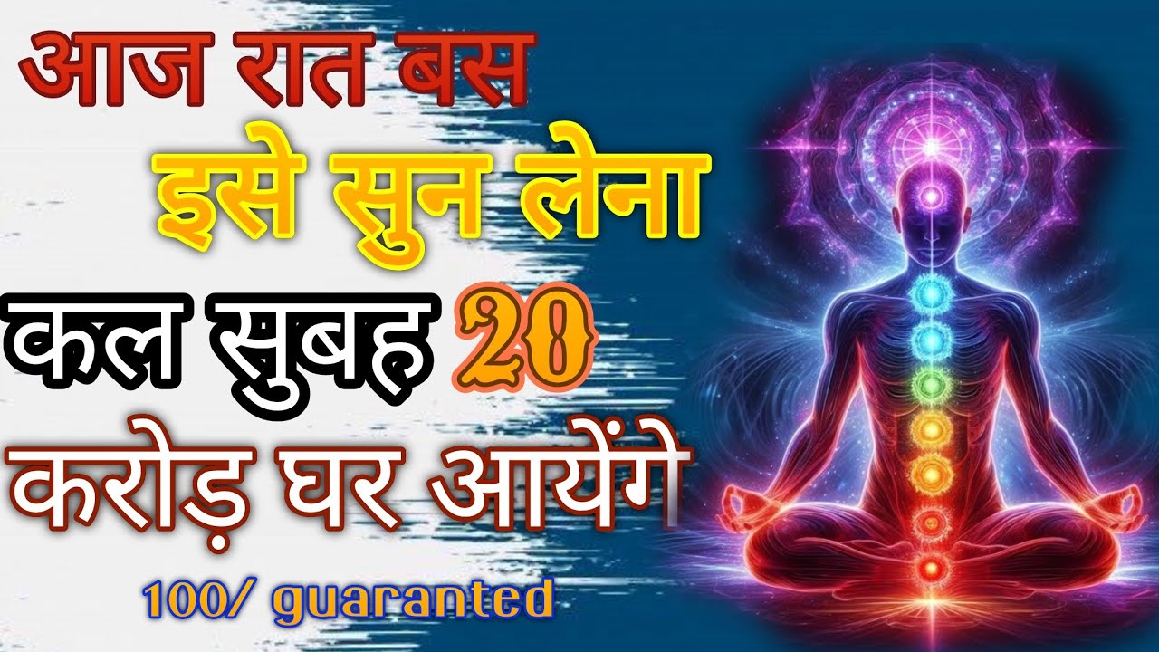 आज की रात बदल सकती है तुम्हारी किस्मत | विश्वास और कर्म से अमीरी की शुरुआत 