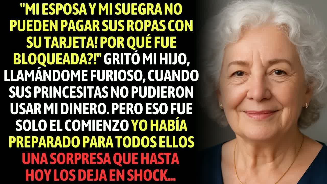 ＂Mi Esposa Y Mi Suegra No Pueden Pagar Con Su Tarjeta! Por Qué Fue Bloqueada？!＂ Gritó Mi Hijo