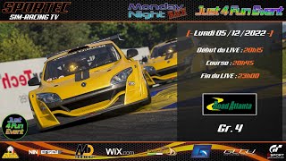 [- SPORTEC Sim-Racing TV -] Monday Night Race by Just 4 Fun Event