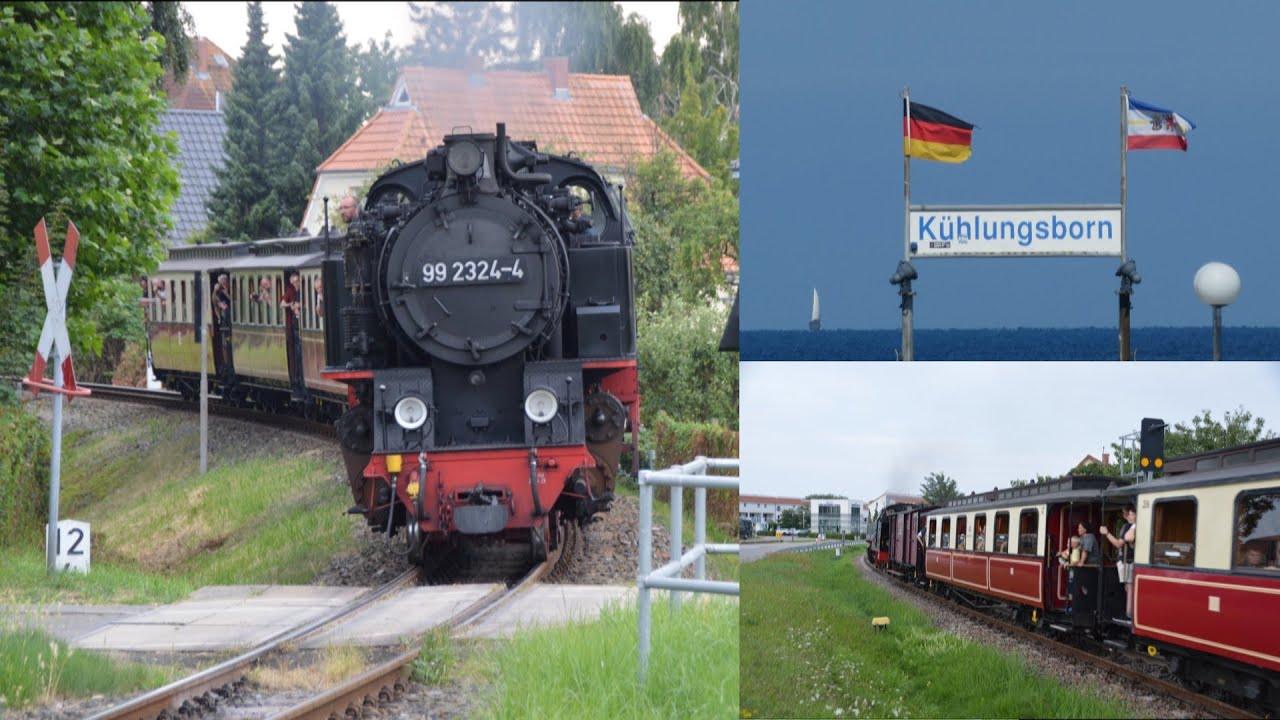 Mit dem Molli im August 2025 von Kühlungsborn-West nach Bad Doberan und zurück