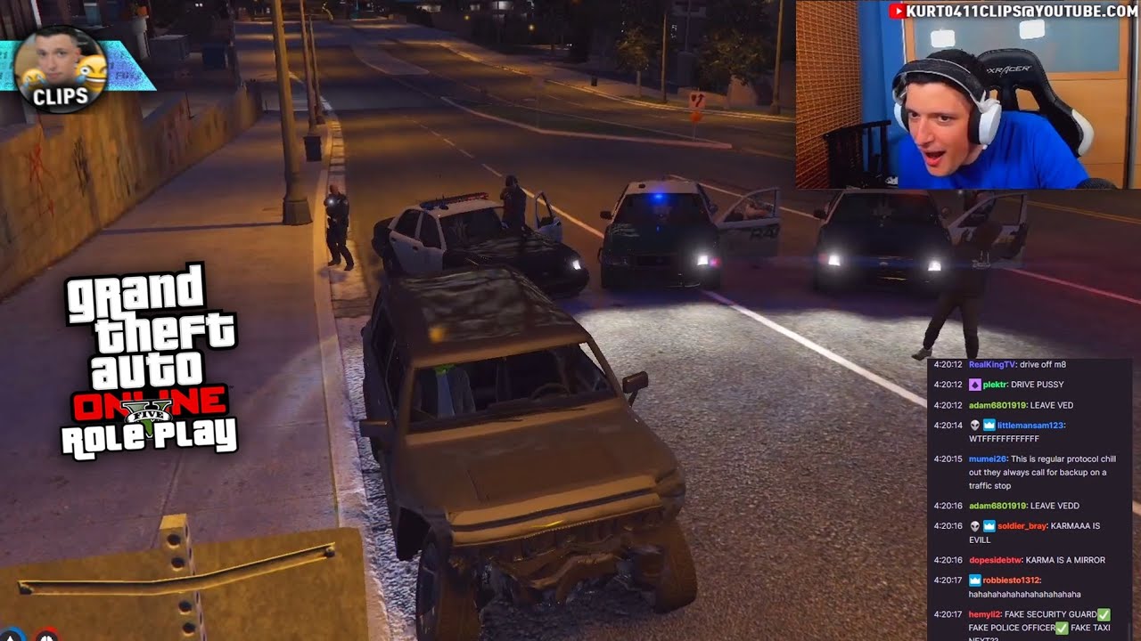 kurt gets arrested, then almost gets shot.. 💀