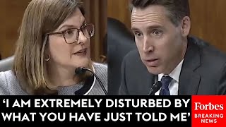 WATCH: Josh Hawley Stunned By Answer From Federal Energy Regulatory Commissioner On Speech To Donors