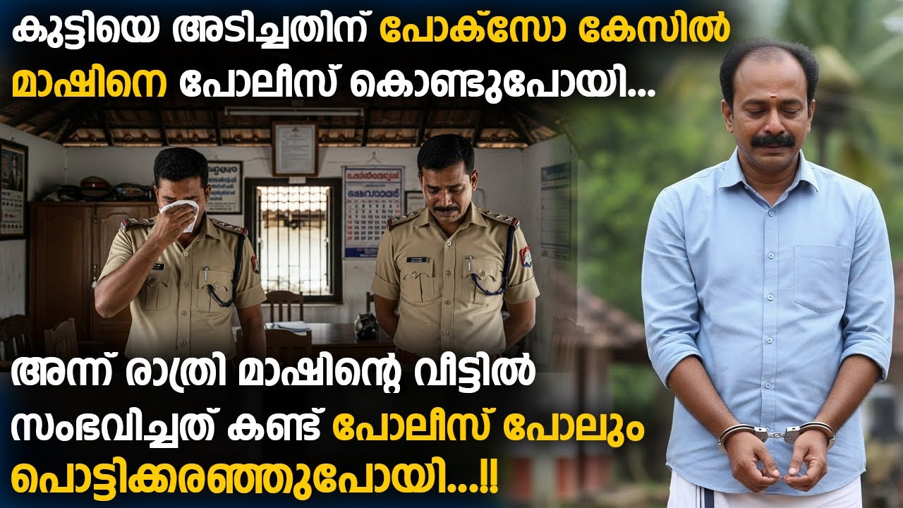 അന്ന് രാത്രി മാഷിന്റെ വീട്ടിൽ സംഭവിച്ചത് കണ്ട് പോലീസ് പോലും പൊട്ടിക്കരഞ്ഞുപോയി...!!