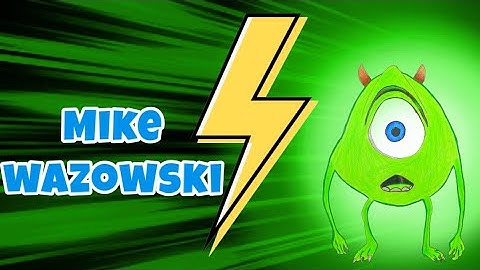 How To Draw and Color MIKE Wazowski from monsters inc | Easy tutorial (complete video)