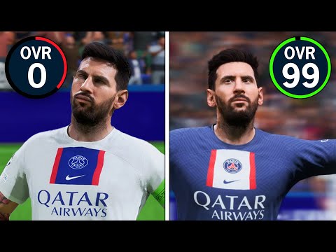 MESSİ 0 OVERALL OLDU! // HER GOL +1 OVERALL ARTIYOR! // FIFA 23 KARİYER MODU