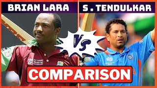 Sachin Tendulkar vs Brian Lara Comparison || Sachin Tendulkar vs Brian Lara Face-off!