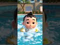 Swim like a hero 🙌 #babyreels #cartoon #baby #swimming #activityforkids #forkids #enjoyingeveryday