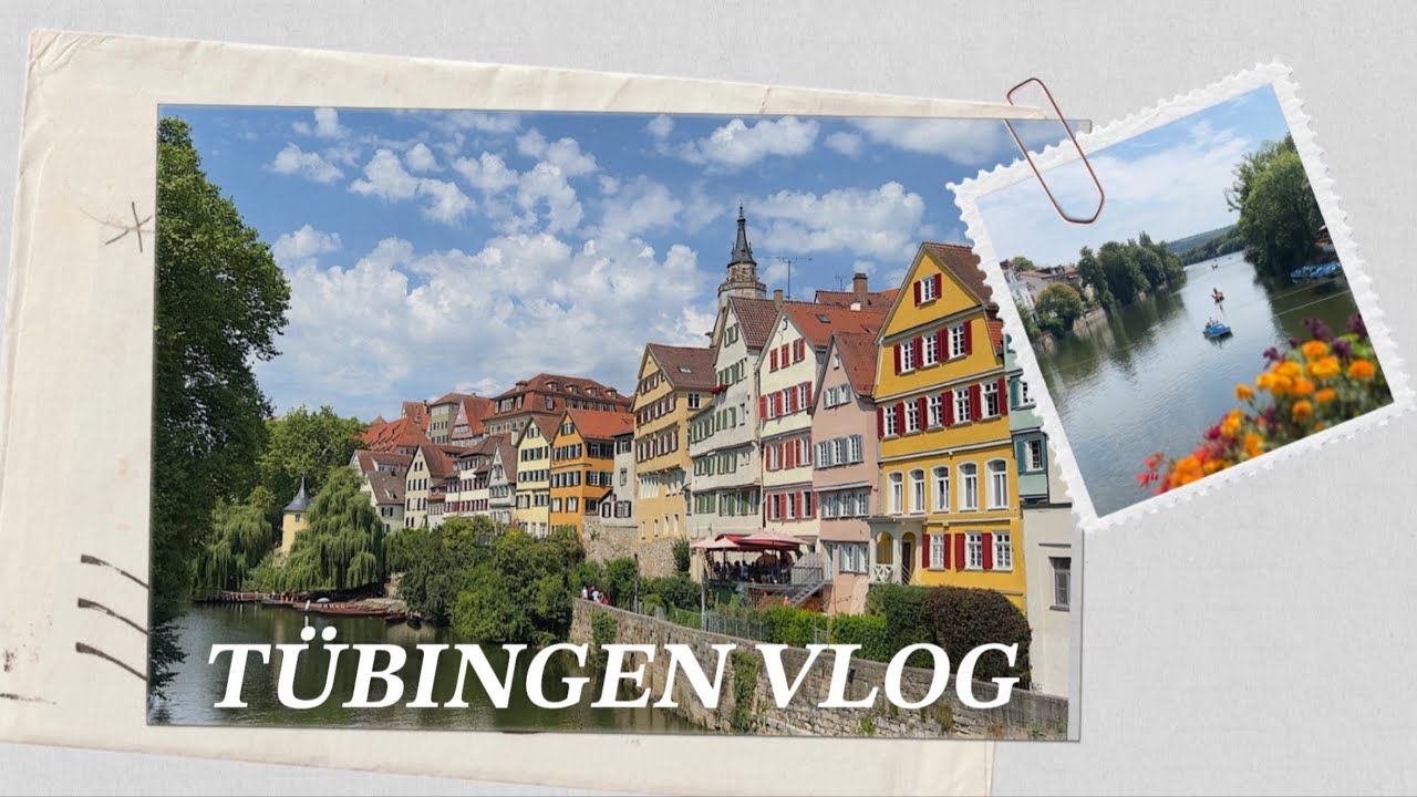 독일 소도시 튀빙엔ㅣ튀빙겐 구시가지 산책ㅣ집에서 15분 거리🚘