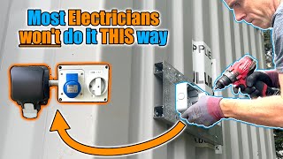 Commercial Electrical Wiring | Outdoor Sockets