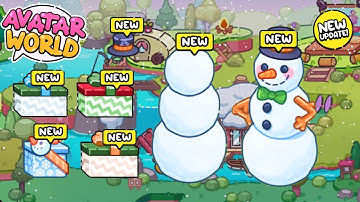 ⭐ NEW UPDATE! ✅ ALL NEW SNOWY SECRETS IN AVATAR WORLD 🤩 AVATAR WORLD SECRETS