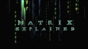 Matrix Explained New Opening Title | After Effects