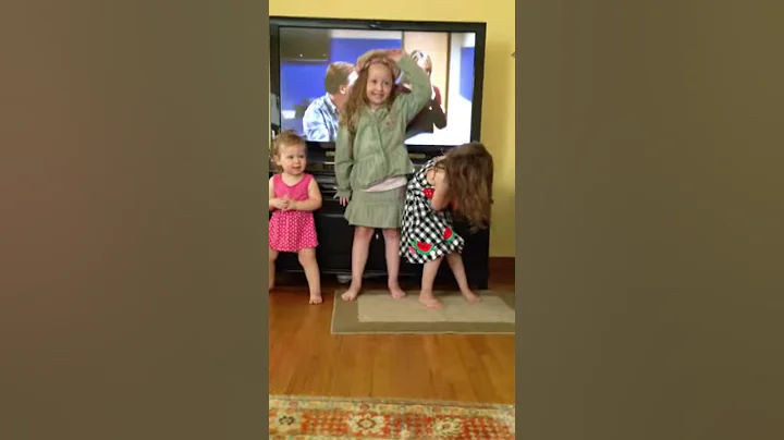 A performance by Lydia, Lila and Lina