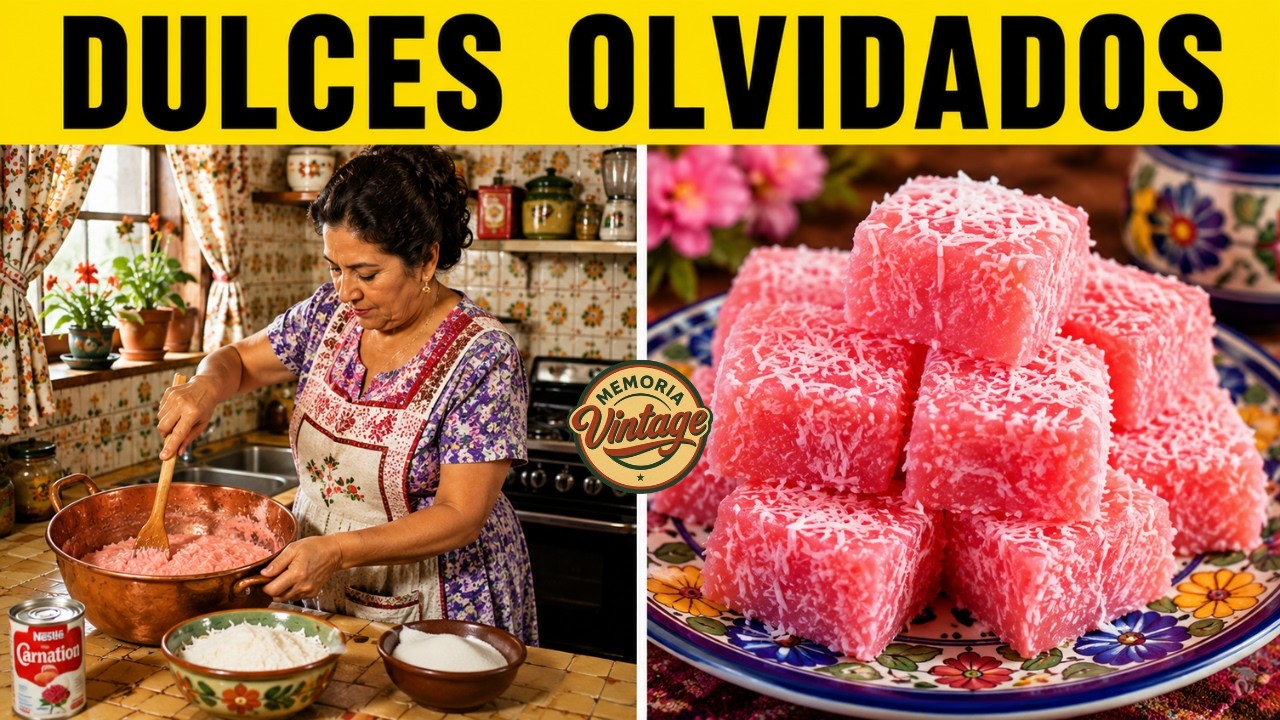 22 Dulces Caseros Olvidados del México de los Años 70 Que Ya Nadie Hace