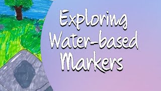 Exploring Water-based Markers in my Sketchbook Conclusion @MadebyDawn23