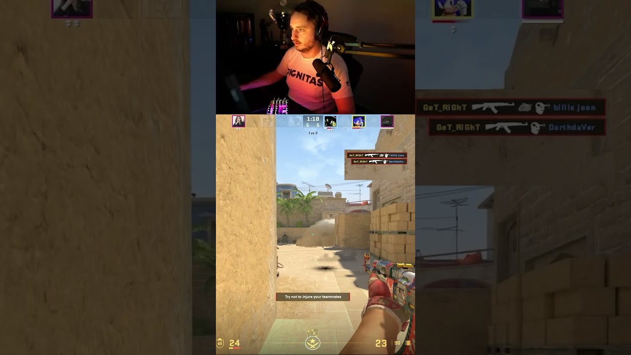 GetRight Dominates Mirage: CS2 Highlights