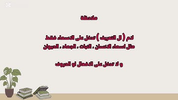 احكام تلاوة القرآن الكريم ( ال التعريف ) للصف السادس الابتدائي