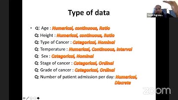 YRO Club: Fundamentals of Biostatistics Course - Day1