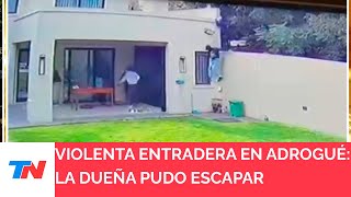 ADROGUÉ I Violenta entradera: la dueña logró escapar cuando ingresaban los delincuentes screenshot 3