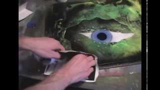 The Eye-spray paint art