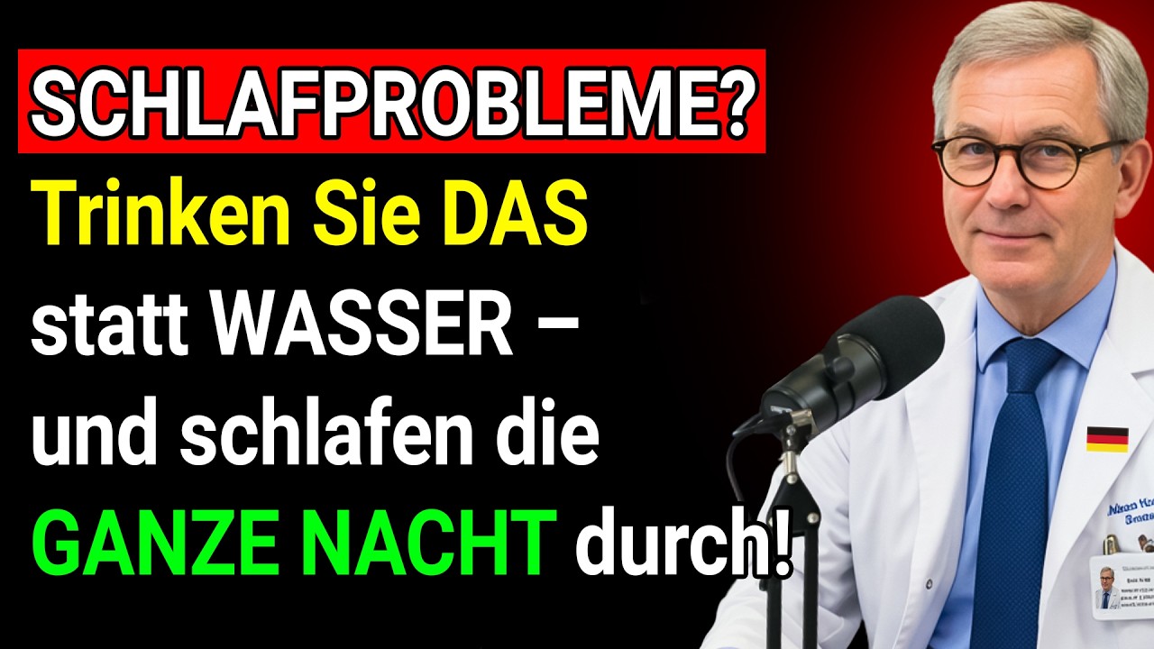 Schlafprobleme ab 60? Dieses EINE natürliche Getränk hilft, endlich wieder durchzuschlafen