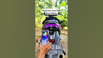 Stoplamp Lazy RGB Beat deluxe gen 1 #beatdeluxe #beatmodifikasi