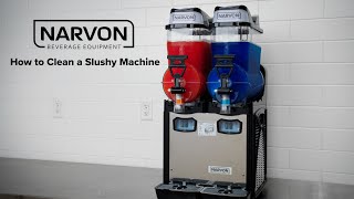 How to Clean a Narvon Slushy Machine