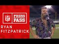 Ryan Fitzpatrick on Dolphins Possibly Being a Playoff Team "I Think We're On the Right Path"