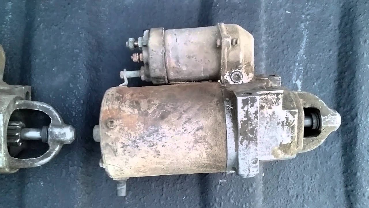 1997 Chevy Silverado 5.7 Vortec starter - YouTube