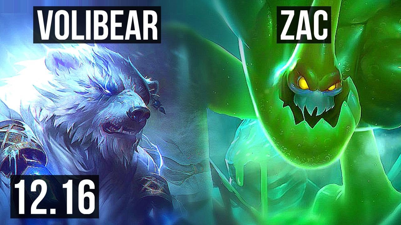 volibear high winrate, volibear jungle, volibear runes, volibear vs zac, vo...