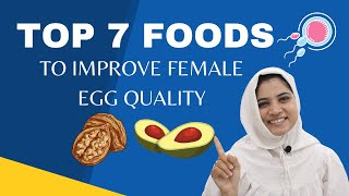 Foods to Boost Female Egg Quality |Food to help with Ovulation, Boost Fertility & Conceive Naturally