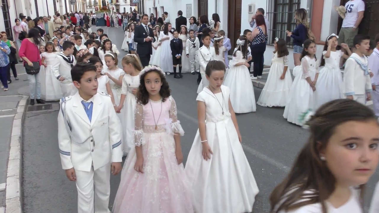 Procesión María Auxiliadora. Calle Armiñan. Ronda 2017