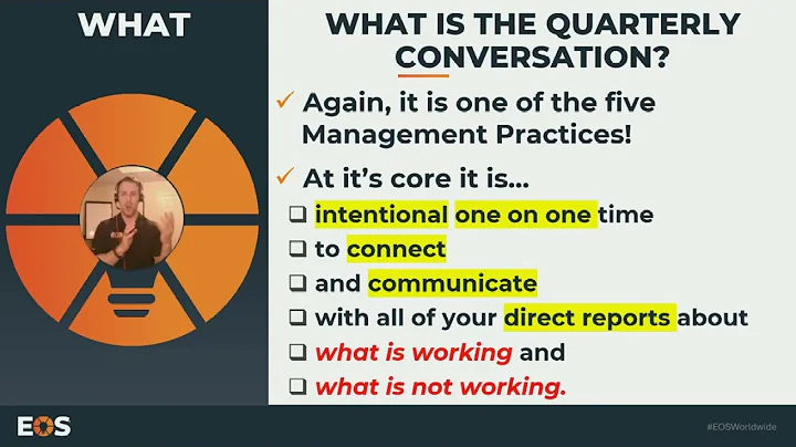 Leadership Development Time - The Power of Quarterly Conversations