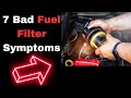 Bad fuel filter symptoms 7 telltale signs