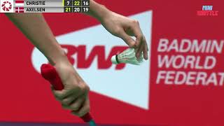 Jonatan Christie's INSANE COMEBACK against Viktor Axelsen